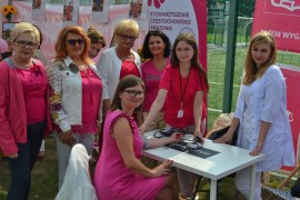 Piłkarska niedziela z Amazonkami dla profilaktyki